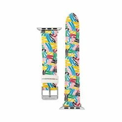STEVEMADDEN Accessories Apple Watch® LOGO WATCH BAND MULTI 42-44MM