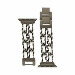 STEVEMADDEN Apple Watch® LINKED WATCH BAND WHITE 38-40MM