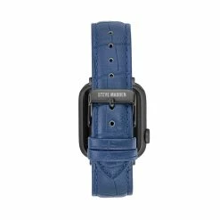 STEVEMADDEN Apple Watch® TEXTURED WATCH BAND BLUE 42-44MM