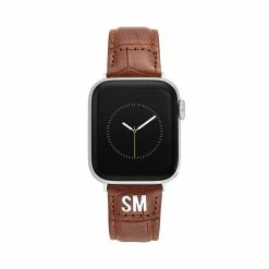 STEVEMADDEN Accessories Apple Watch® TEXTURED WATCH BAND BROWN 38-40MM