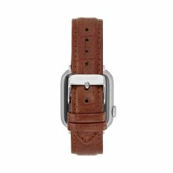 STEVEMADDEN Accessories Apple Watch® TEXTURED WATCH BAND BROWN 38-40MM