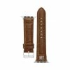 STEVEMADDEN Accessories Apple Watch® TEXTURED WATCH BAND BROWN 38-40MM