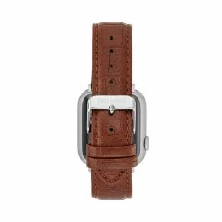 STEVEMADDEN Accessories Apple Watch® TEXTURED WATCH BAND BROWN 42-44MM