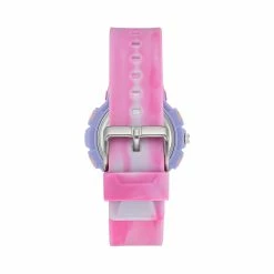 STEVEMADDEN OVERSIZED SPORT WATCH TIE DYE PINK
