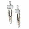 STEVEMADDEN STONE STATEMENT EARRINGS MULTI