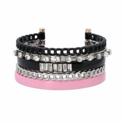 STEVEMADDEN Accessories STONE MIXED CUFF MULTI