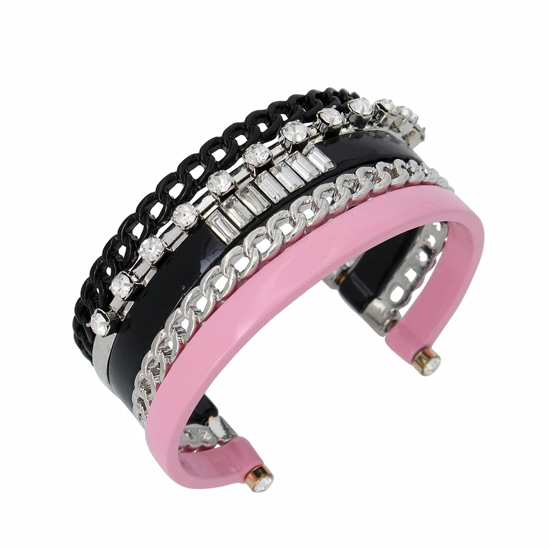 STEVEMADDEN Accessories STONE MIXED CUFF MULTI