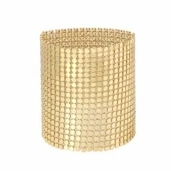 STEVEMADDEN Accessories CHAINMAIL BRACELET GOLD
