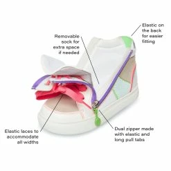 SteveMadden ALAYLAA WHITE MULTI Kids'