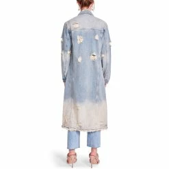 Recurate LONG DENIM SHACKET - SM REBOOTED Resale