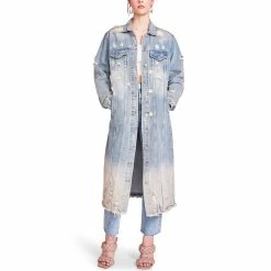 Recurate LONG DENIM SHACKET - SM REBOOTED Resale