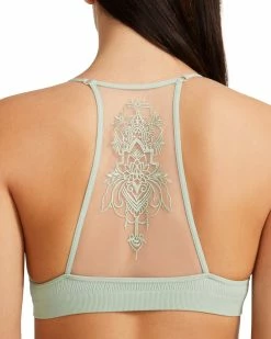 SteveMadden THE ELLA MESH BRALETTE SAGE