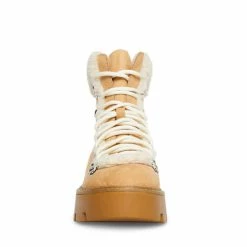 SteveMadden Women's Shoes CYCLONEE TAN FABRIC
