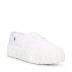 SteveMadden STREAM WHITE FABRIC