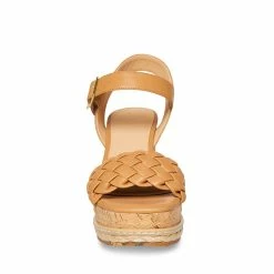 SteveMadden Women's Shoes JITNEY CAMEL PARIS