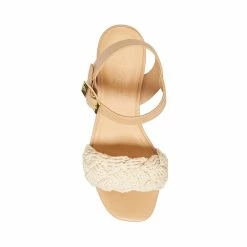 SteveMadden Women's Shoes JUNEE-W NATURAL MULTI