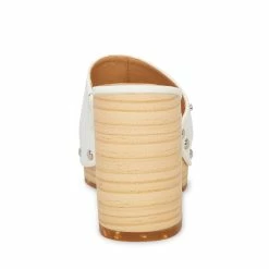 SteveMadden Women's Shoes RESTORE WHITE PARIS