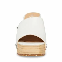 SteveMadden Women's Shoes RESTORE WHITE PARIS