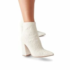 STEVEMADDEN NELLE WHITE Women's Shoes