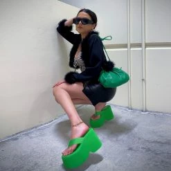 SteveMadden BNIKKI GREEN Make It A Match