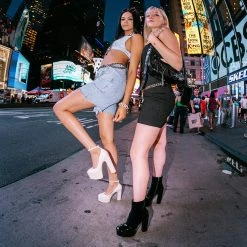 STEVEMADDEN PASSION BLACK PATENT Women's Shoes