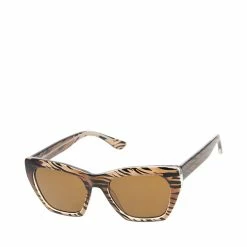 SteveMadden MOD CAT EYE SUNGLASSES TIGER