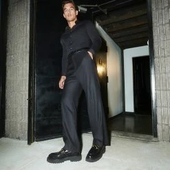 STEVEMADDEN Men's ZYLO BLACK BOX