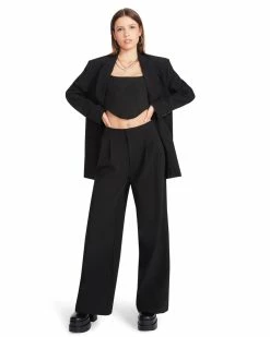 STEVEMADDEN ISABELLA PANT BLACK Women's Clothing