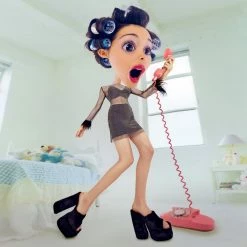 STEVEMADDEN TRIXIE-F BLACK Women's Shoes