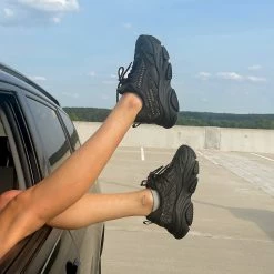 STEVEMADDEN Women's Shoes POSSESSION-R BLACK