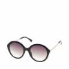 SteveMadden ROUND ABOUT SUNGLASSES BLACK Accessories