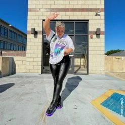 SteveMadden REVEL BLACK/PURPLE Women's Shoes