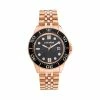 STEVEMADDEN CLASSIC STATEMENT WATCH BLACK