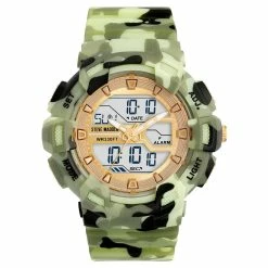 STEVEMADDEN OVERSIZED SPORT WATCH CAMOUFLAGE Accessories