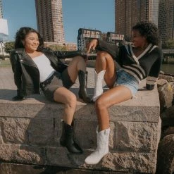 SteveMadden Women's Shoes HAYWARD WHITE LEATHER