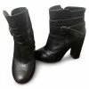 Recurate LEATHER BUCKLE BOOTIE IN BLACK - SM REBOOTED