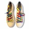 Recurate Resale FINK CANVAS PLATFORM TENNIS SHOE - SM REBOOTED