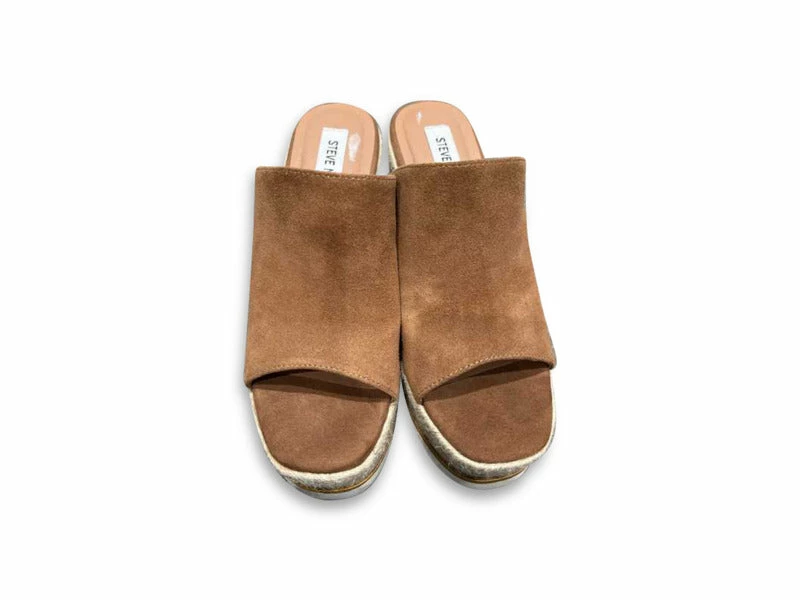 Recurate YAIR WEDGE ESPADRILLE IN COGNAC - SM REBOOTED