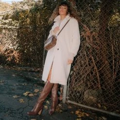 STEVEMADDEN Women's Shoes ALLY BROWN LEATHER