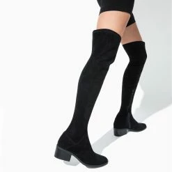 SteveMadden AGGIE BLACK Women's Shoes