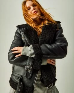 STEVEMADDEN QUINN JACKET BLACK