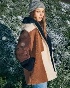 STEVEMADDEN WILLOW JACKET IVORY Women's Clothing