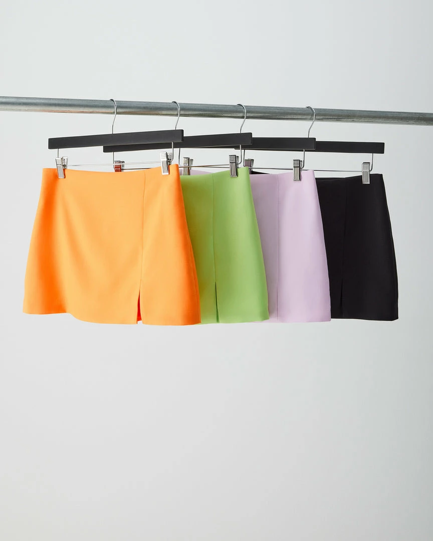 STEVEMADDEN Women's Clothing CAM SKORT BLACK