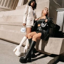 SteveMadden CYPRESS OFF/WHITE Women's Shoes