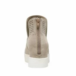 SteveMadden WINNI LIGHT GREY SUEDE Women's Shoes
