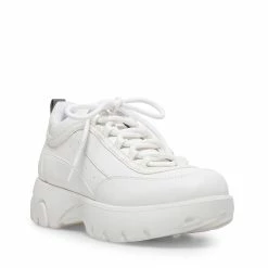 SteveMadden Women's Shoes JUNIOR WHITE
