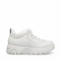 SteveMadden Women's Shoes JUNIOR WHITE