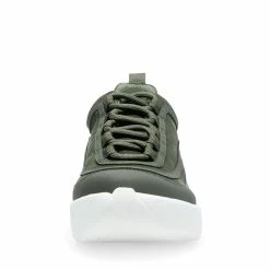 SteveMadden Women's Shoes QUADE OLIVE MULTI