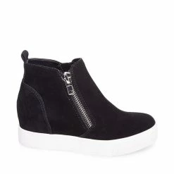 Recurate WEDGIE BLACK SUEDE - SM REBOOTED