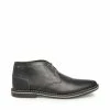 SteveMadden HARKEN BLACK LEATHER Men's